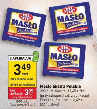 Stokrotka Mlekovita Masto Ekstra Polskie 200g oferta