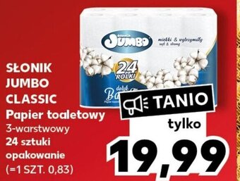 Kaufland SŁONIK JUMBO CLASSIC Papier toaletowy 24 szt. oferta