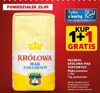 Kaufland MŁYNPOL KRÓLOWA MĄK TORTOWYCH Mąka pszenna 1 kg oferta