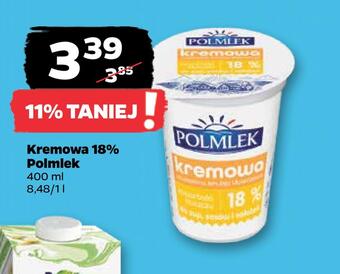 Netto Kremowa 18% polmlek oferta