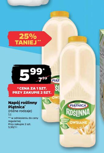 Netto Napój roślinny piątnica oferta
