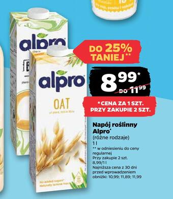 Netto Napój roślinny alpro oferta