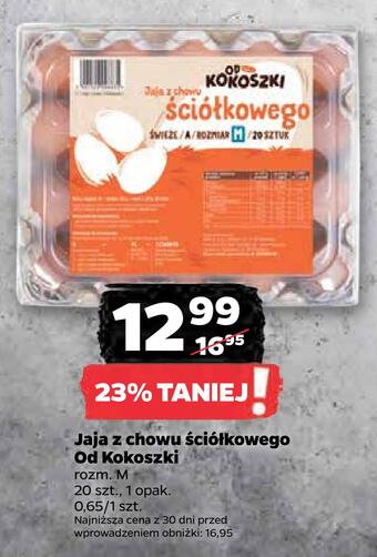 Netto Jaja z chowu ściółkowego od kokoszki oferta