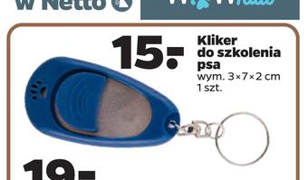 Netto Kliker do szkolenia psa oferta