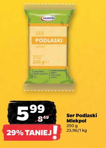 Netto Ser podlaski mlekpol oferta