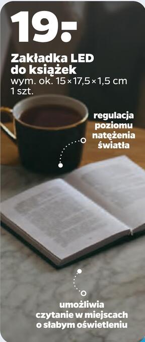 Netto Zakładka led do książek oferta