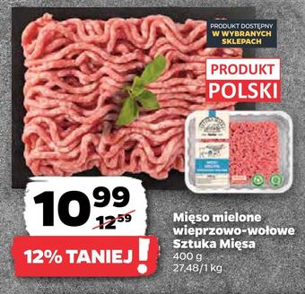 Netto Mięso mielone wieprzowo-wołowe sztuka mięsa oferta