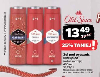 Netto Żel pod prysznic old spice oferta