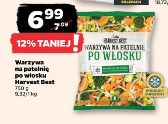 Netto Warzywa na patelnię po włosku harvest best oferta