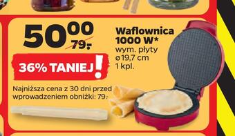Netto Waflownica 1000 w oferta