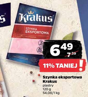 Netto Szynka eksportowa krakus oferta