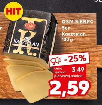 Kaufland OSM SIERPC Ser Kasztelan 100 g oferta