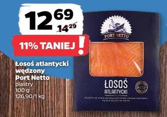 Netto Łosoś atlantycki wędzony port netto oferta