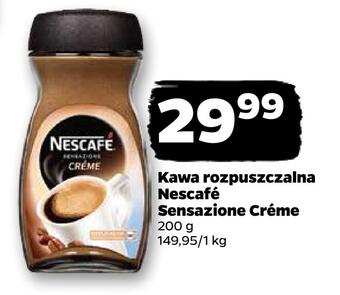 Netto Kawa rozpuszczalna nescafé sensazione créme oferta