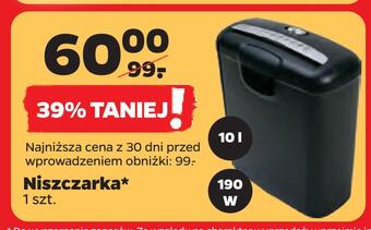 Netto Niszczarka oferta