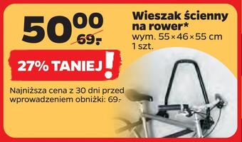 Netto Wieszak ścienny na rower oferta
