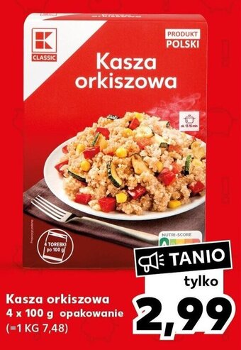 Kaufland Kasza orkiszowa 4 x 100 g oferta