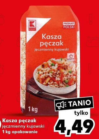 Kaufland Kasza pęczak 1 kg oferta