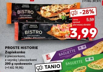 Kaufland PROSTE HISTORIE Zapiekanka 200 g oferta