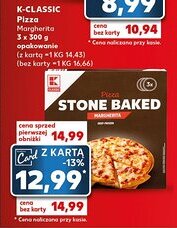 Kaufland K-CLASSIC Pizza 3 x 300 g oferta