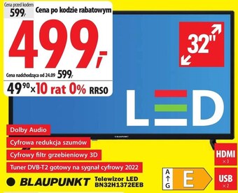 Media Expert Telewizor blaupunkt oferta