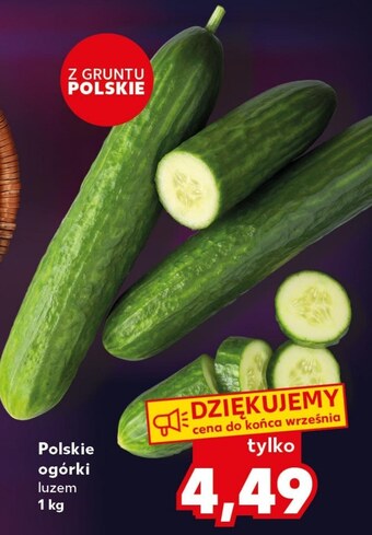 Kaufland Ogórki oferta