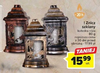 Carrefour ! Znicz szklany 20 h oferta
