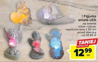 Carrefour ! Figurka anioła LED oferta