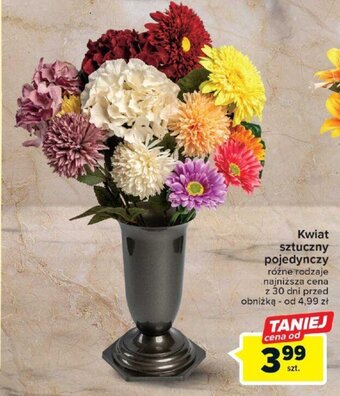 Carrefour Kwiat sztuczny pojedynczy oferta
