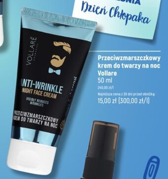Dealz Przeciwzmarszczkowy krem do twarzy na noc Vollare 50 ml oferta