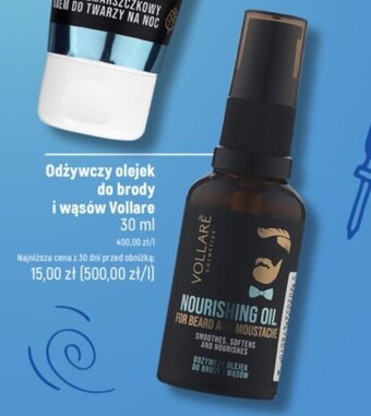 Dealz Odżywczy olejek do brody i wąsów Vollare 30 ml oferta