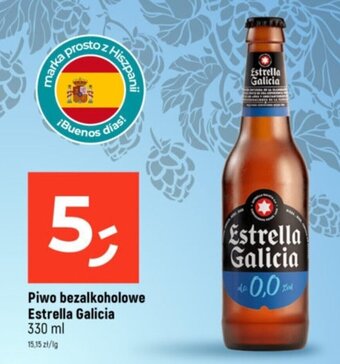 Dealz Piwo bezalkoholowe Estrella Galicia 330 ML oferta