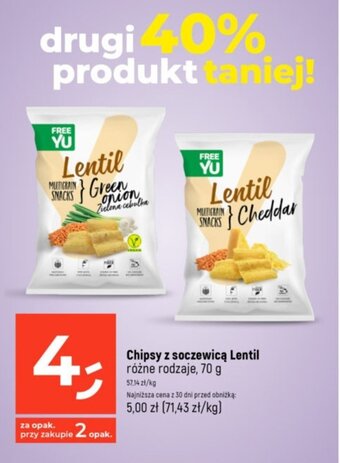 Dealz Chipsy z soczewicą Lentil, 70 g oferta