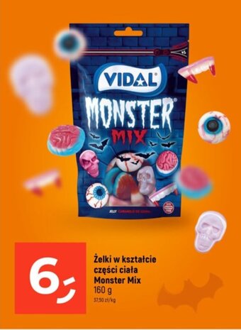 Dealz Żelki w kształcie części ciała Monster Mix 160 g oferta