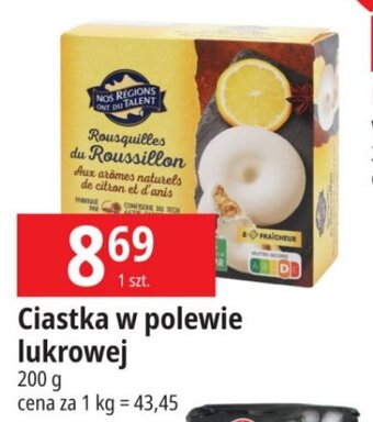 E.Leclerc Ciastka w polewie lukrowej 200 g oferta