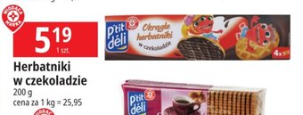 E.Leclerc Herbatniki w czekoladzie 200 g oferta
