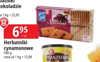 E.Leclerc Herbatniki cynamonowe 500 g oferta