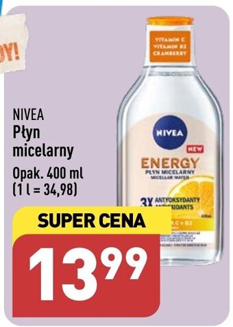 ALDI NIVEA Płyn micelarny Opak. 400 ml oferta