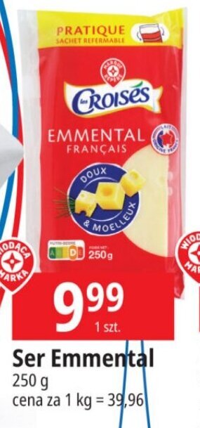 E.Leclerc Ser Emmental 250 g oferta