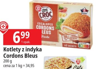 E.Leclerc Kotlety z indyka Cordons Bleus 200g oferta