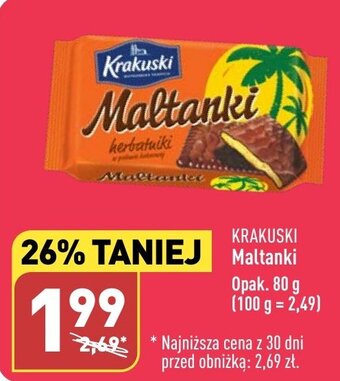 ALDI Krakuski Maltanki Opak. 80 g oferta