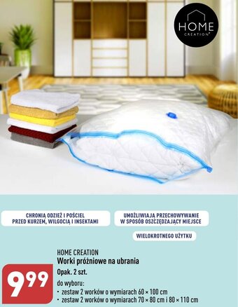 ALDI HOME CREATION Worki próżniowe na ubrania opak. 2 szt. oferta