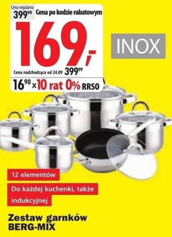 Media Expert Zestaw garnków BERG-MIX oferta