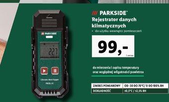 Lidl Rejestrator danych klimatycznych oferta