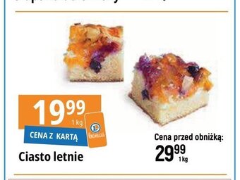 E.Leclerc Ciasto owoce letnie oferta