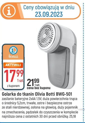 E.Leclerc Golarka bwg-501 oferta