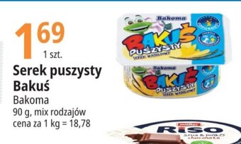 E.Leclerc Serek puszysty Bakuś Bakoma 90g oferta