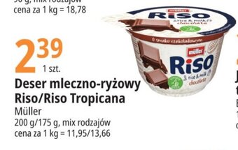 E.Leclerc Deser mleczno-ryżowy Riso/Riso Tropicana Müller 200g oferta