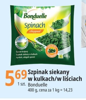 E.Leclerc Szpinak siekany w kulkach/w liściach Bonduelle 400g oferta