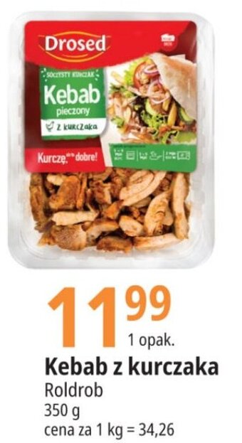 E.Leclerc Kebab z kurczaka Roldrob 350g oferta